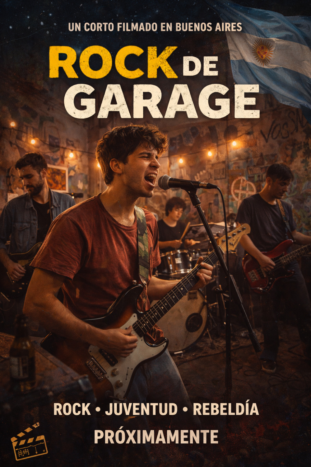 Rock e rebeldia na garagem